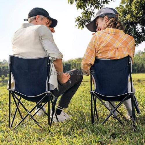 Outdoor Fishing Chair Portable Folding Chair Folding Stool Portable Self Driving Fishing Chair Multifunctional Camping Table Cha