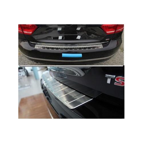 High quality Car styling rear Sill Car bumper Protector stainless steel styling for 2011-2015 Passat B7