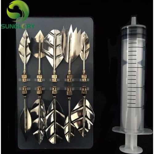 10PCS 3D Jelly Art Tools Cake Jello Art Gelatin Moulds Flower Pudding Mold With 1PC Syringe Set Russian Nozzles Pastry Tools