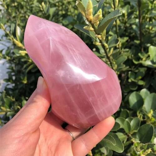 10cm Natural crystal quartz stone decoration