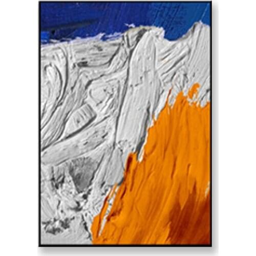 Modern Abstract knife thick oil paintings for home decoration pure handmade on canvas wall art pictures for living room bedroom