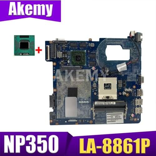 JIANSU QCLA4 LA-8861P MAIN BOARD For Samsung NP350 NP350V5C 350V5X Laptop motherboard BA59-03397A HM70 1GB-GPU Free CPU