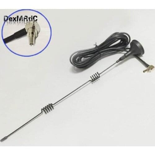 2.4GHz 5dBi WIFI Antenna CRC9 Right Angle 3m cable magnetic base wireless router booster #1