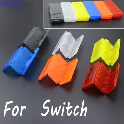 New 4 In 1 AntiShock Hard Plastic Material Game Memory Card Carry Storage Case For Nintend Switch Console Protective Holder Box