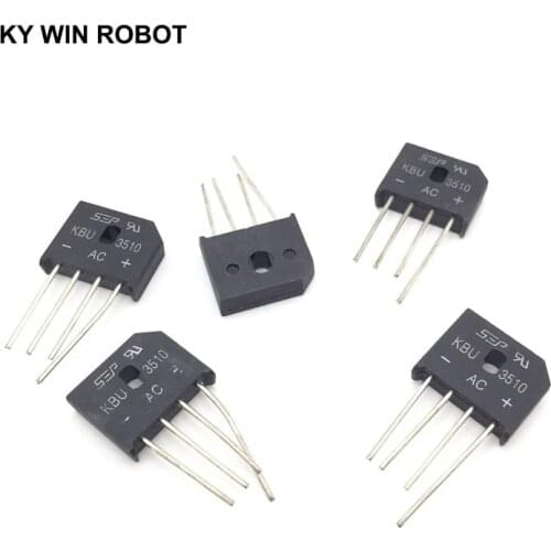 5PCS 35A 1000V DIP-4 diode bridge rectifier KBU3510