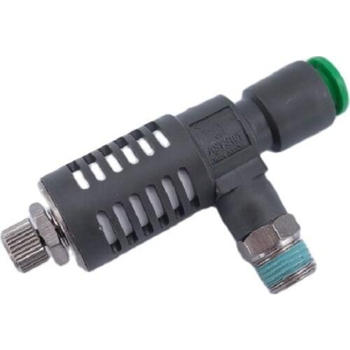 Fast exhaust throttle valve ASV310F ASV410F Comes with silencer male thread connection connector without additional accessories