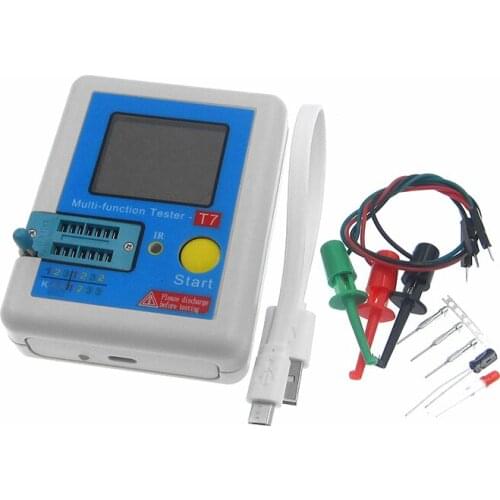LCR-TC1 LCR-T7 TC-T7-H T7 Display Transistor Tester Multifun