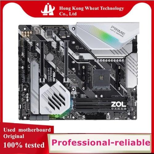 For ASUS PRIME X570-PRO Motherboard Socket AM4 DDR4 For AMD X570 Original Desktop Mainboard Used Mainboard