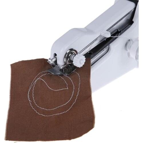 Multi Function Mini Electric Sewing Machine Hand Holding Stitch Machine DIY clothing sewing supplies sewing machine