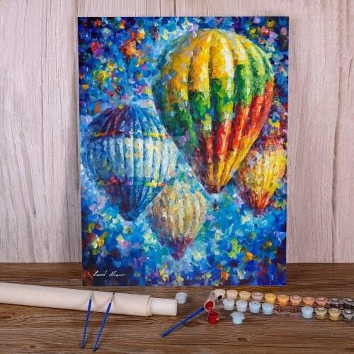 Up In The Sky DIY Paint By Numbers Package Acrylic Paints 40*50 Picture By Numbers Photo Decorative Paintings For Handiwork