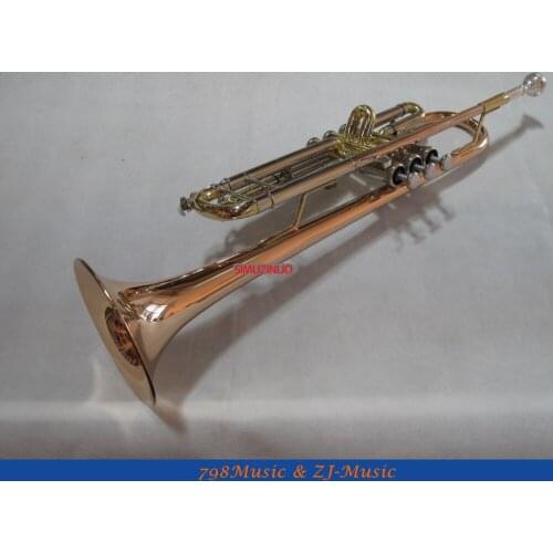 NEW Bb Trumpet Rose Brass With Case