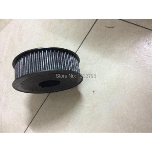Black finish big teeth 50T phosphating Stainless steel material S4.5M pulley