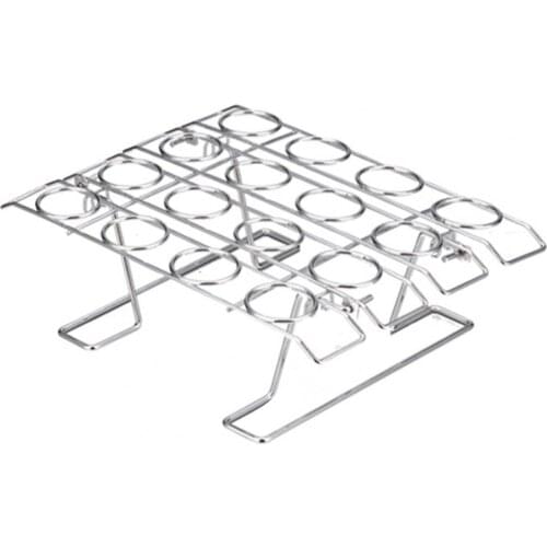 Cooling Rack Foldable Anti-rust Convenient Stainless Steel Ice Cream Holder Baking Tool Ice Cream Cone Cooling Rack for Cooking