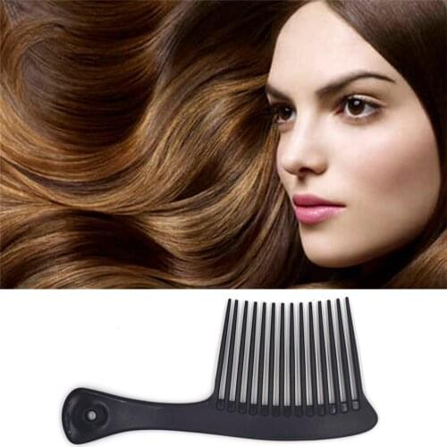 1pc Large Wide Tooth Comb Hair Detangling Hairdressing Rake Comb Suitable For Salon Home Use Plastic Heat-resistant Tool