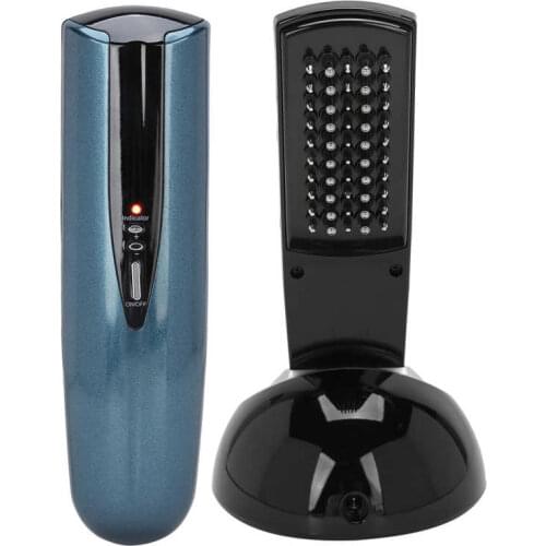 Hair Growth Comb Infrared Ozone Pulse Vibration Electric Hair Growth Massage Comb