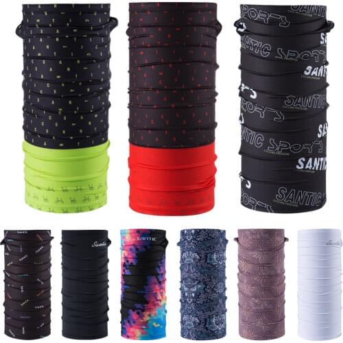 Santic Cycling Headband Outdoor Sports Fitness Running Sunscreen Collar Cycling Cap Windproof