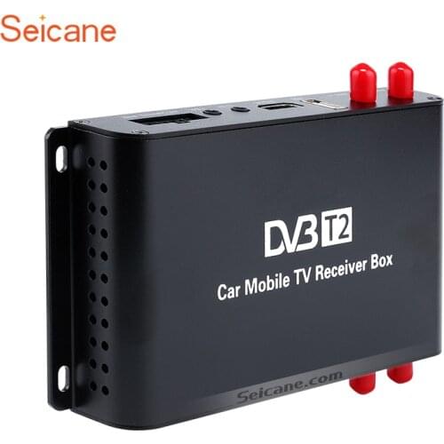 Seicane HDMI 1080P DVB-T2 4 Tuner Receiver TV BOX For CAR DVD player Digital TV