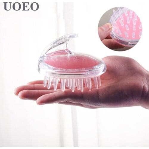 Silicone Head Body Massager Shampoo Scalp Massage Brush Hair Washing Comb Body Shower Brush Bath Spa Slimming Massage Brush Tool