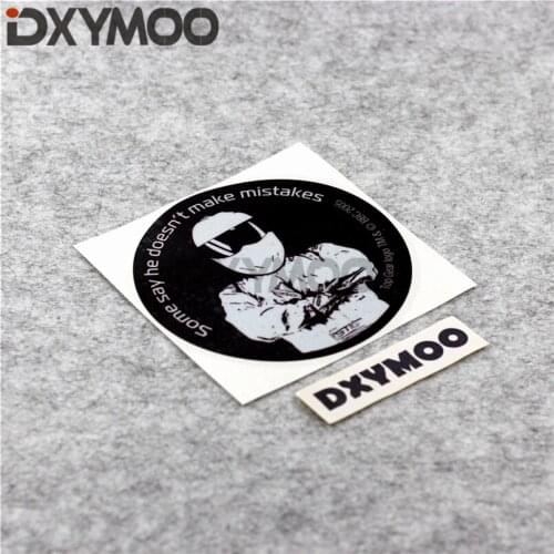 Car Styling Vinyl Decals Famous Racing Driver Do Not Make Mistakes Stickers for Stig