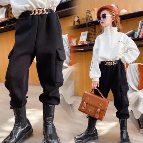 Брюки для подростков девочек VNXIFM China At AliExpress