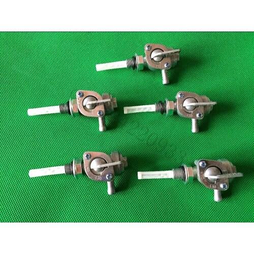5 Sets Gas Fuel Shut On/Off Valve Switch Tap for 168F GX120 GX160 GX200 390 Generator Engine Fuel Tank Parts
