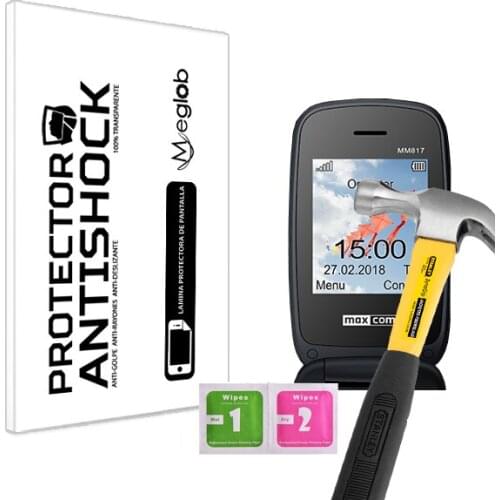 Screen protector Anti-Shock Anti-scratch Anti-Shatter compatible with Maxcom Comfort MM817