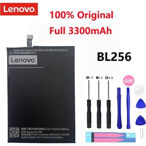 100% Original 3300Mah BL256 Li-ion Battery for For Lenovo Lemon K4 Note K4note X3 Lite K51c78 /A7010 Smart Mobile Phone