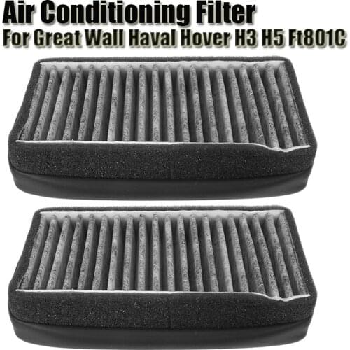2Pc Air Conditioner External Cabin Filter Air Inside Conditioning Filter Accessories For Great Wall Haval Hover H3 H5 Ft801C