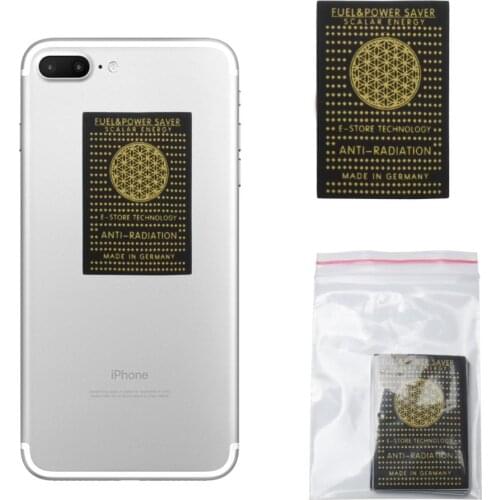 50pcs Fuel Saver Sticker Anti Radiation Stickers 3500CC Energy Shield for Mobile Phone Sticker Health