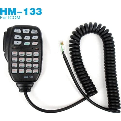 8 Pin RJ-45 HM-133 Microphone for ICOM IC-2725E IC-208H IC-E208 IC-207H D-800H Car Mobile Radio Handheld Mic