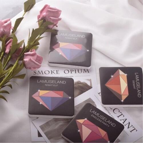 9 Color Shimmer Matte Eyeshadow Pallete Makeup Pigmented Eye Shadow Long Lasting Waterproof Sweatproof Make Up Cosmetics TSLM1