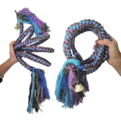 Large Medium and Small Bird Parrot Climbing Rope Toy Hanging String Pet Supplies King Kong PBH200023