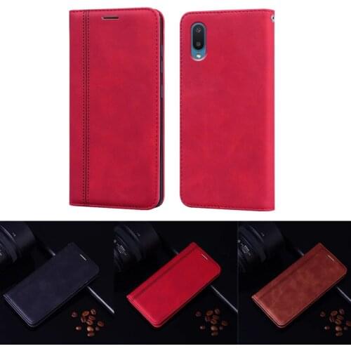 Flip Case For Samsung Galaxy A02 Leather Wallet Men Cover For Galaxy A02 SSM-A022F SM-A022M Etui For Samsung A02 A 02 Fundas De