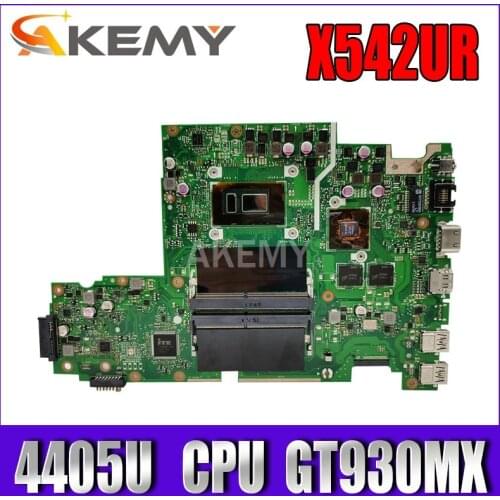 For ASUS X542UR X542UQ X542UN X542URR X542UQR Laptop motherboard Mainboard 100% test work 4405U GT930MX 90NB0FE0-R00400 exchange