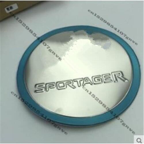 Chrome Car Styling Auto Oil Fuel Tank Cover Cap car Sticker For sportage sportage R forte cerato KX5 KX3 K2 K3 K4 K5
