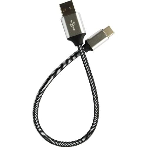 HSL USB Type C 3.0 Fast Charger Data Sync Cable Type-C Strong PVC Nylon Braided For Sumsung Macbook 30cm 1m