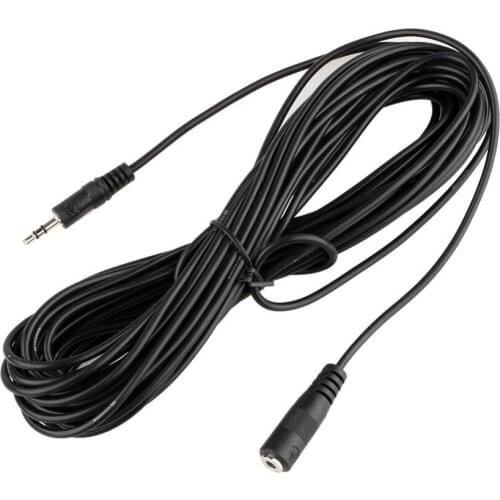3.5mm 32FT IR Receiver Infrared Repeater Headphone Extension Cord Cable Extender New Car String New