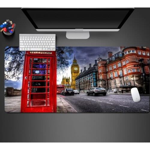 Fashionable City Streets Mouse Pad Lock Edge Washable Game Mousepad Computer Gamer Best Selling Game Pad Best Christmas Gifts