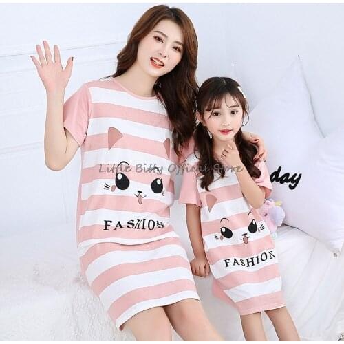 Cartoon Teen Girls Night Dress Child Nightgown Summer Pajamas for Teen Girls Kids Night Dress Sleepwear Kids Princess Homewear