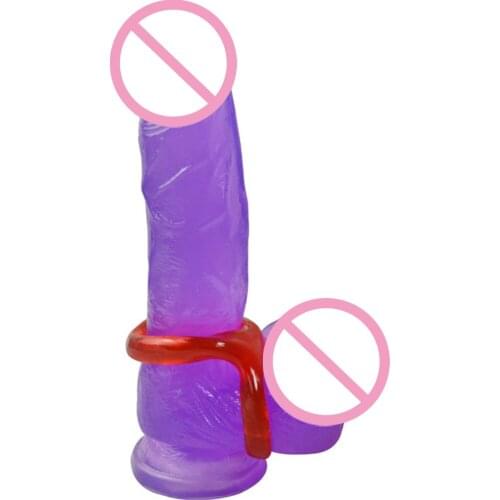 Mens Delay Lock Ring TPE Egg Ring Sex Products Wholesale