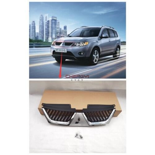 Front Bumper Upper Grille Grill Insert Radiator For Mitsubishi Outlander CW4W CW5W CW6W (07-09) 7450A037