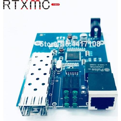 SFP Fiber to RJ45 converter gigabit SFP GPON/OLT media converter 1000Mbps SFP Gigabit Fiber Optical Media Converter Board