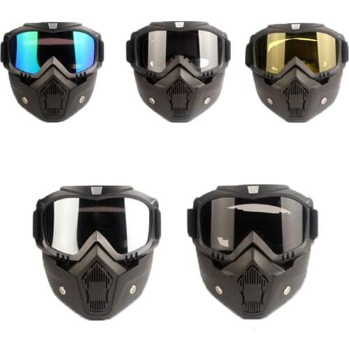 Tactical CS Outdoor Sports Airsoft Sport Motorcycle Face Mask Goggles UV400 Protection Safety Glasses Hunting Shooting Eyewear