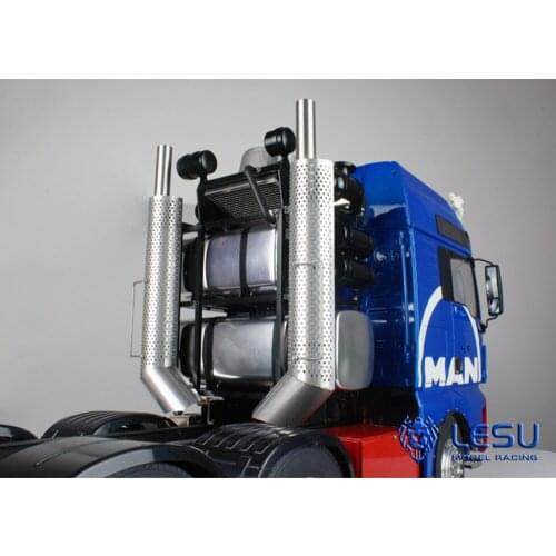 1/14 Rc Heavy Duty Tow Tractor MAN Metal Equipment Rack Tamiya Toy Tractor DIY Modified Parts Car Model LESU