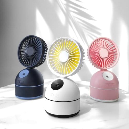 USB Rechargeable Cool Fan Portable MINI Spray Fan For Office & Home