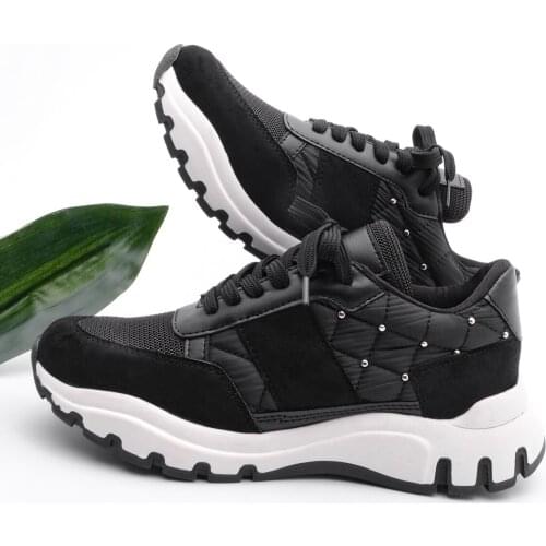 For Woman Vulcanize Thick Bottom Platform Running Sneakers Ladies Footwear 2021 Summer New Season Fashion Marjin Behin