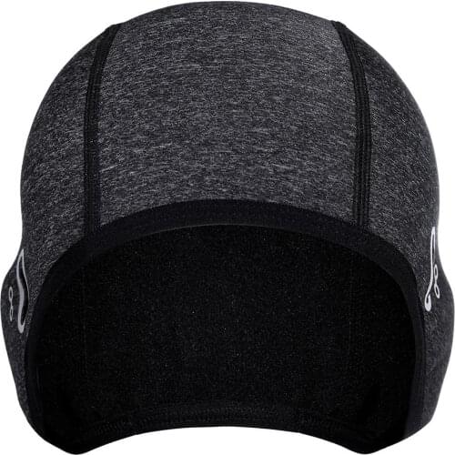 Winter Fleece Bicycle Caps Windproof Thermal Helmet Liner Men Women Bike Hats Outdoor Running Skiing Cycling Caps with Ear Cover