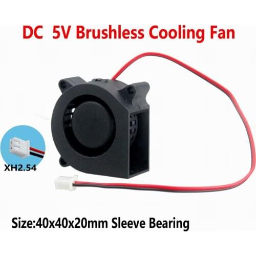 10pcs Gdstime 4cm 40*20mm 0.2A Dual Ball Bearing 3D Printer 40mm DC Cooling Blower Fan 5V
