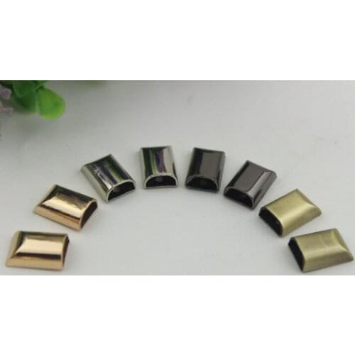 100pcs/lot Luggage accessories metal zipper pull tail plug package in baotou with screws zipper tail clip