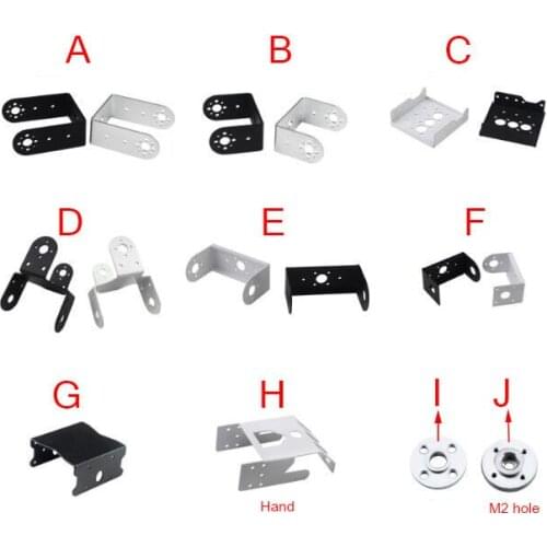 DIY Robot Double Shaft Steering Servo Bracket Holder Fixed Frame Accessory Spare Parts Fit For LDX-218/227 LD-2015/2701